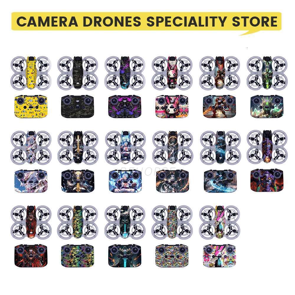 Film de protection RC N3 Télététres autocollants anti-rayures décoratifs pour les accessoires DJI NEO Drone