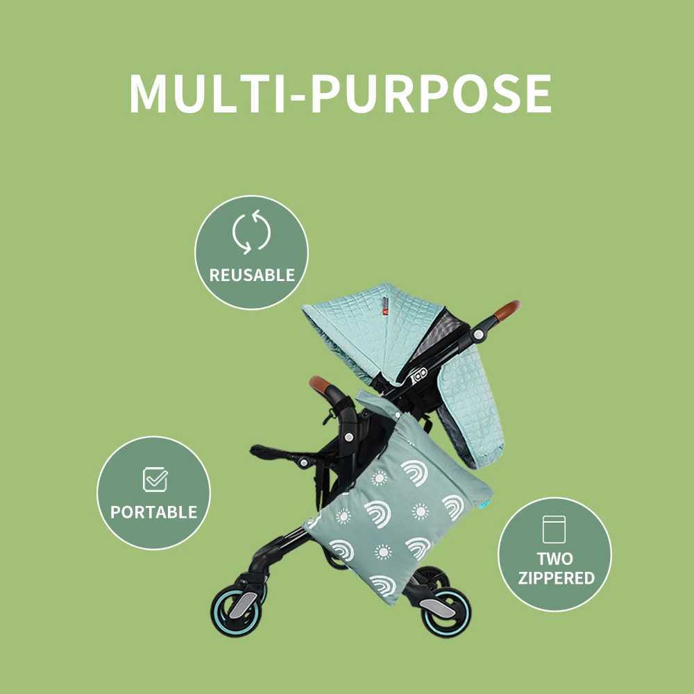 Happyflute Wetbag For Baby Diapers Nappies Waterproof Reusable Diaper Bag With Two Zipper 30cmx40cmXJ250117