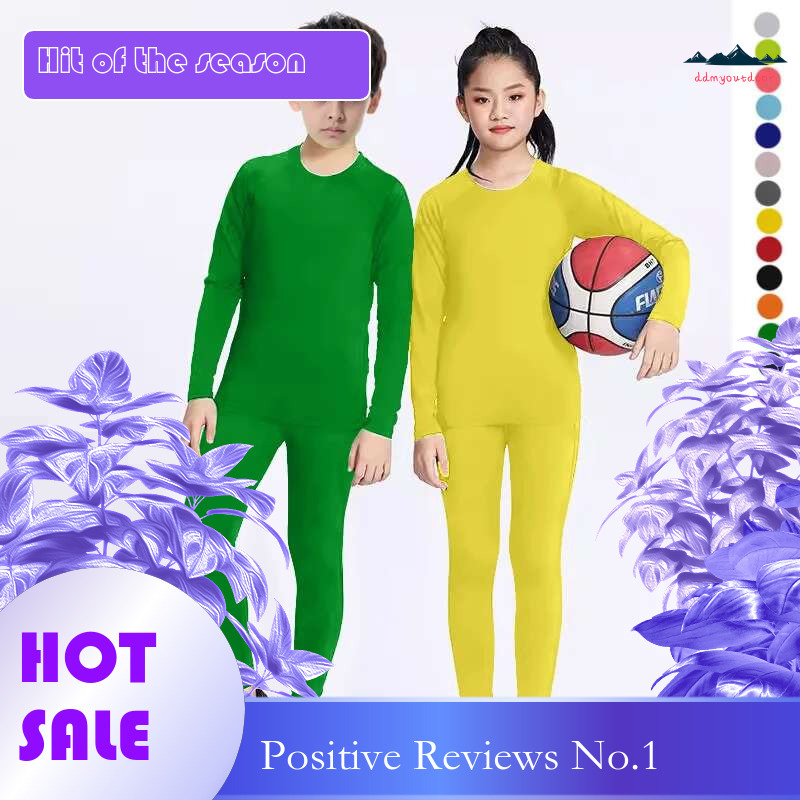 Ddmytiger China Domestic Kids Football Sets Children Boy Students Fiess Basketball Running Exercise Training Sports Soccer Top Tee Legging Pants H Ddm