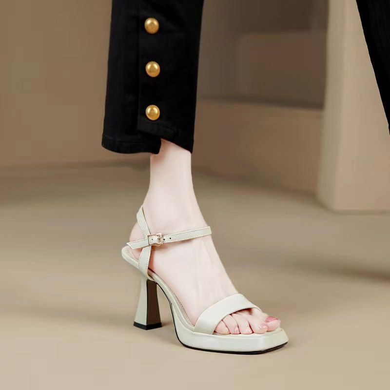 classic women sandals high heels womens pink black bone Platform indoor outdoor casual shoes slippers slides trainers