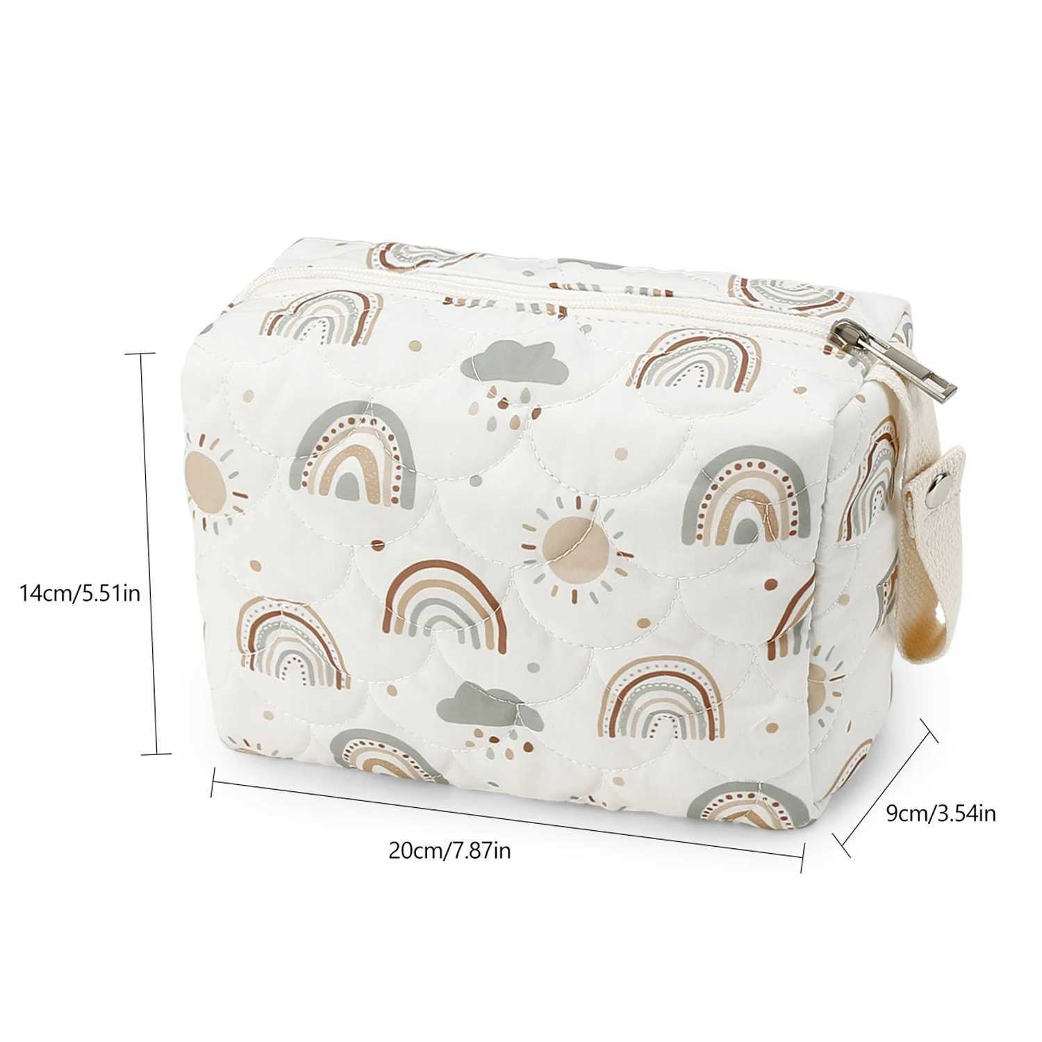 Diaper Bag Embroidery Mommy Bag Convenient Baby Bottle and Supplies Storage Bag Diaper Storage Bag Baby Storage BagXJ250117