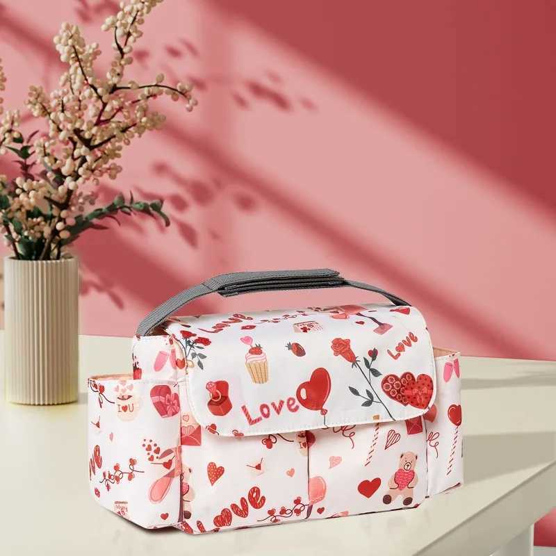 Multi Functional Waterproof Baby Stroller Hanging Bag Storage Bag Bottle Water Cup Bag Baby Stroller Hanging Bag Hanging BagXJ250117