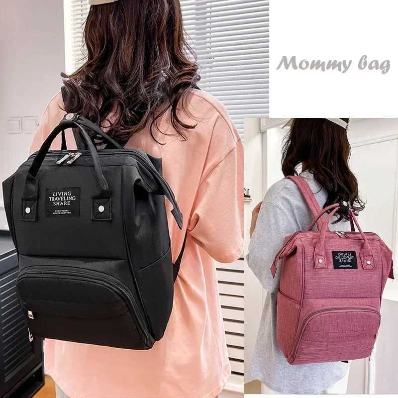 Nappy Backpack Diaper Bag Mummy Large Capaci Bag Mom Baby Multi-Function Waterproof Outdoor Travel Diaper Bags for Baby CareXJ250117