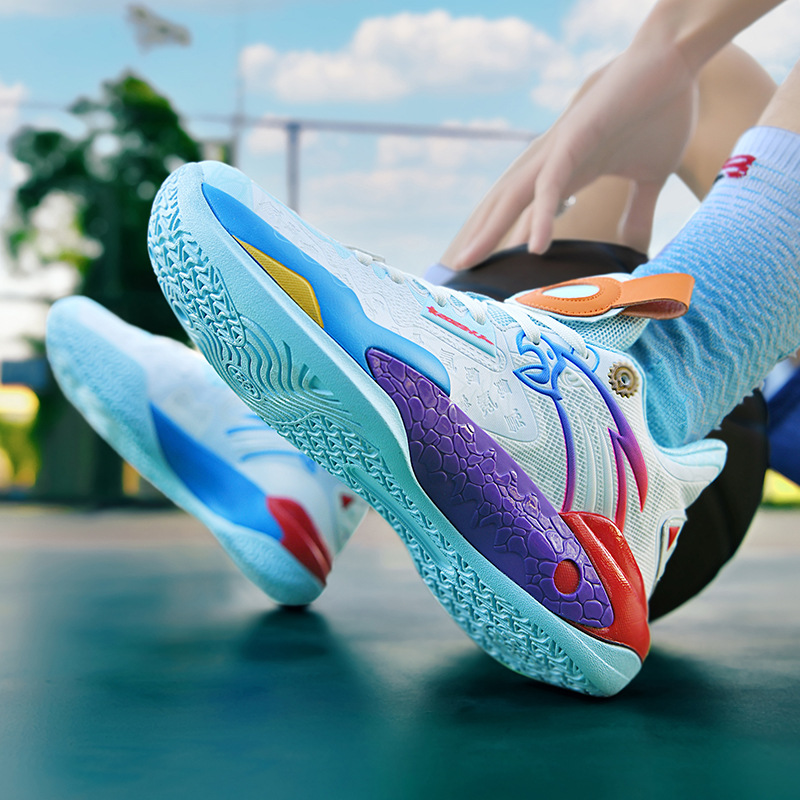 Men Women Sports Fashion Thick Sole Wearable Basketball Shoes Practical Outdoor Training Multi NEW hot Colors Free shipping