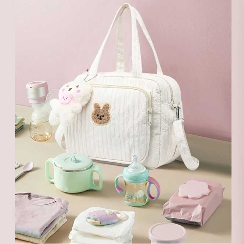 Mother and Baby Nappy Shoulder Crossbody Bag for Bottle Diaper StoreXJ250117