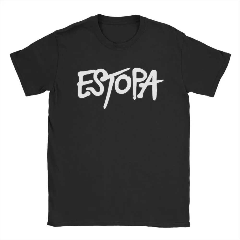 Cool Estopa Punk Rock Band T-Shirts Men Womens Cotton Tees Shirt Printed ClothesXJ250117