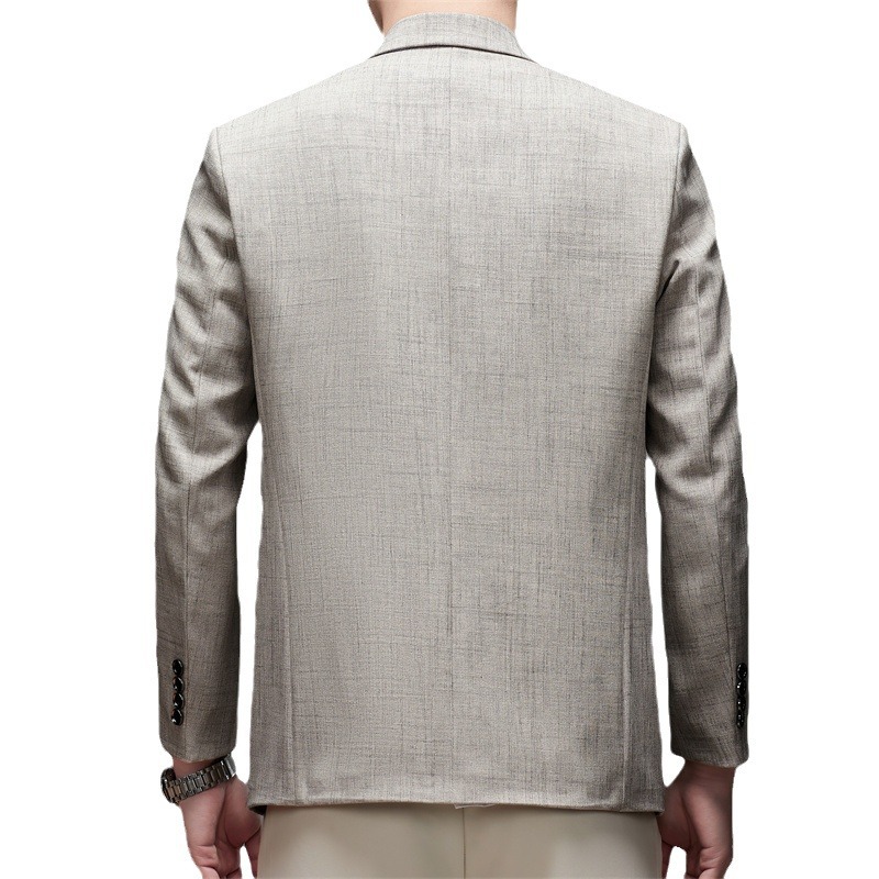 K782 Men's Slim Fit Business Suit - One Piece Casual Wedding Dress for Groom & Groomsman