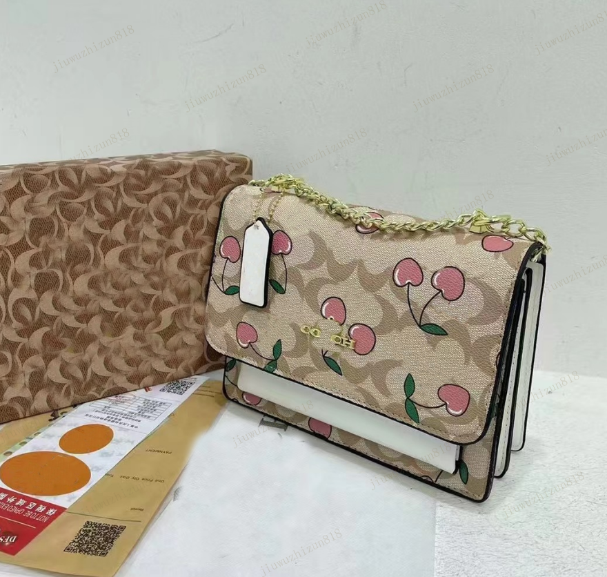 Shoulder Luxury color Designer bags sunset women bag Classic latest chain handbag Toothpick pattern leather womens Cross body handbags