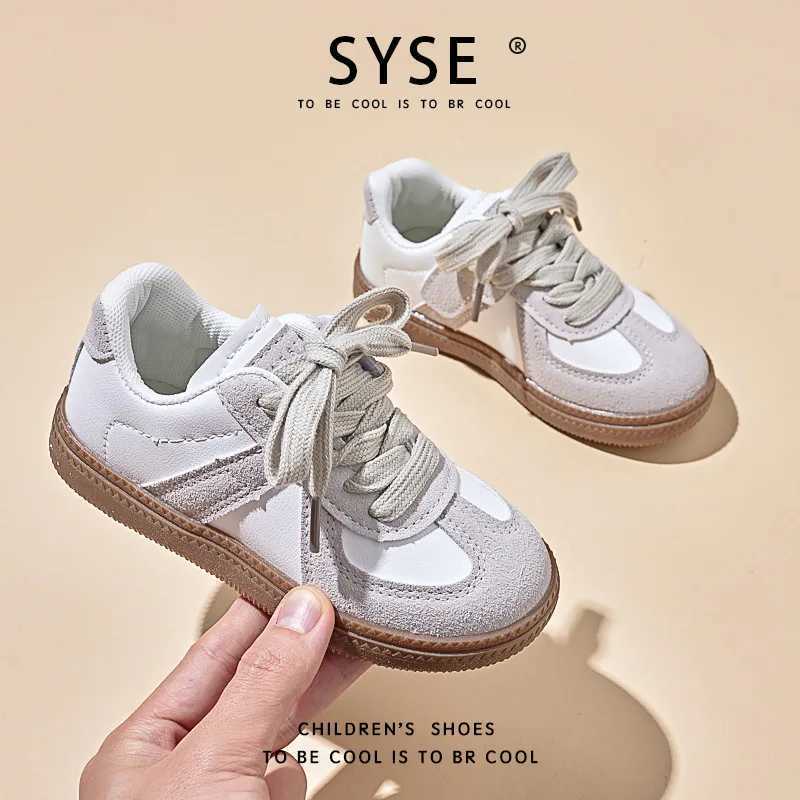 Athletic Outdoor Girls Boys Soft Sole Trainers Walking Board Designer Shoes Autumn Childrens Sports Sneakers kids Casual Running ShoesY250116P1AN