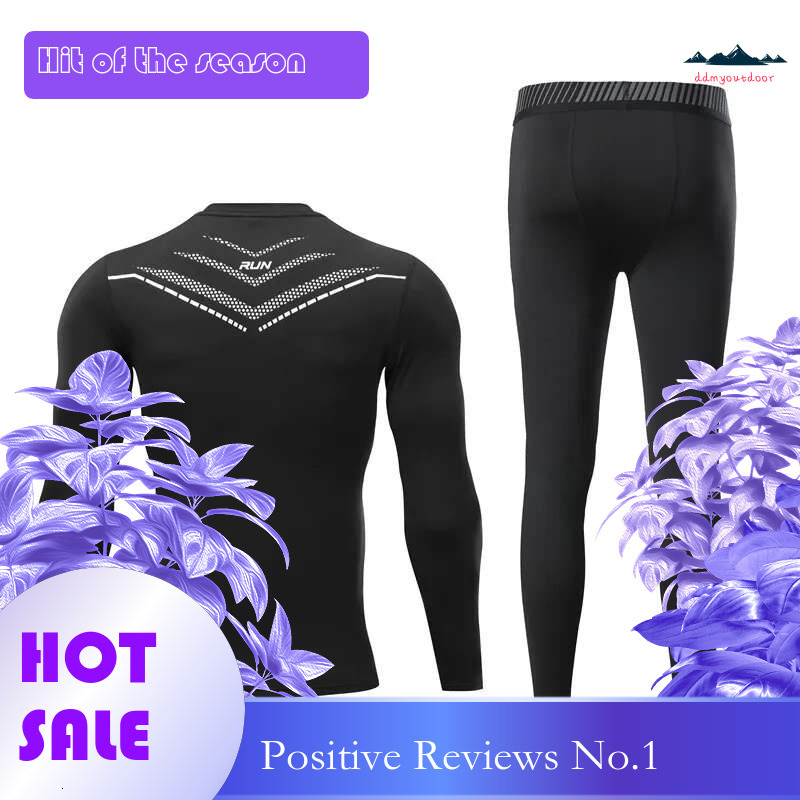 Ddmytiger China Domestic Men Quick Dry Workout GYM Fiess Tee Leggings Sport Running Basketball Football Set Yoga Skiing Exercise Suit Long Johns Ddmyt