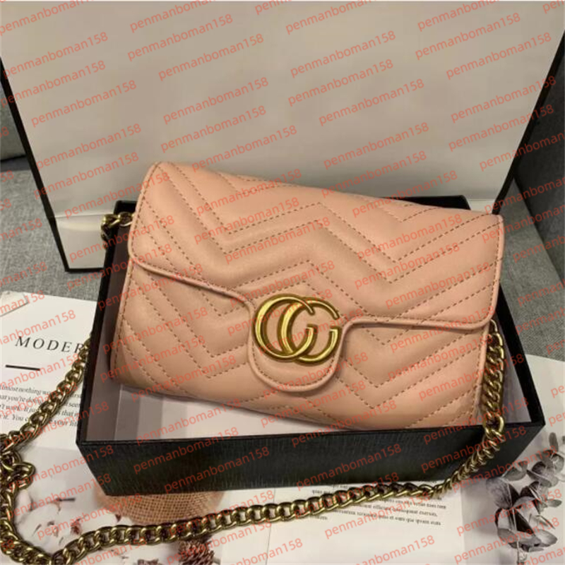Marmont White Black Designer for Womens Clutch Flap Camera Shoulder Hand Bag Mini Leather Purse Gold Chain Cross Body Tote Envelope Bags