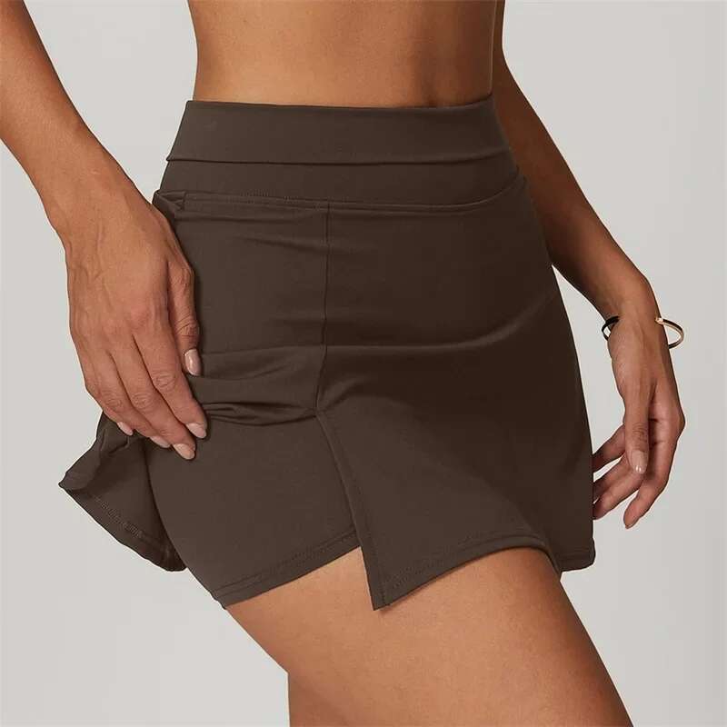 Ddmytiger China Domestic High Waist Sports Skirt For Women Girls Workout Fiess Shorts Beach Tennis Quick Dry Safe Golf Wear Mini Skirts Ddmytiger