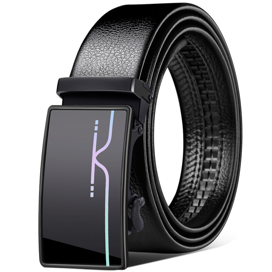 Designer men women Classic casual leather belts for man metal letter smooth buckle woman waistband fashionable belt with box W-4