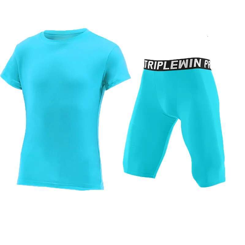 Ddmyoutdoor China Domestic Men Women Tracksuits GYM Fiess Short Base Tee Shorts Tight Sport Running Set Hiking Soccer Basketball Football Jersey Suit
