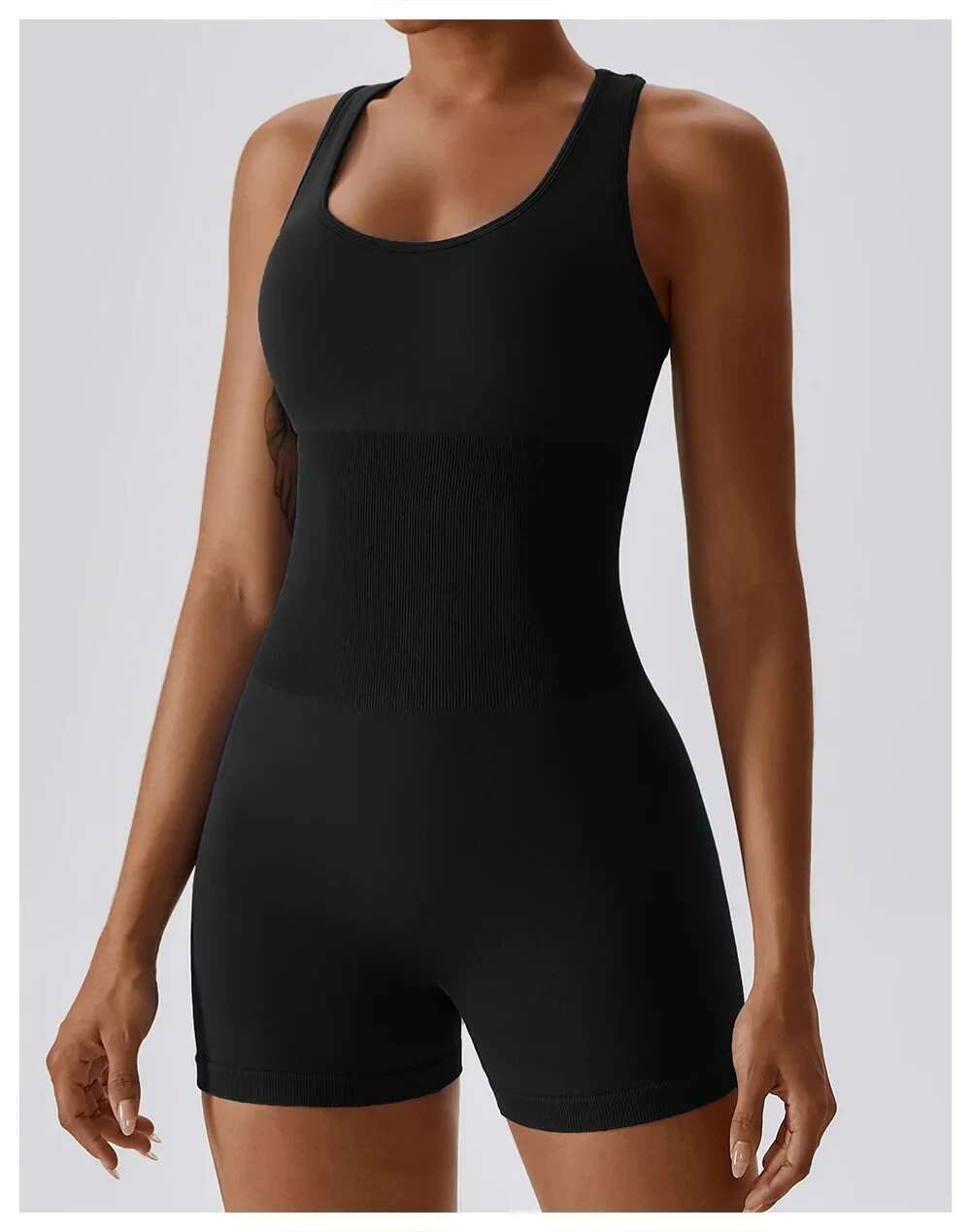 Ddmytiger China Domestic Fiess One Piece Quick Drying Backless Jumpsuit Hip Lifting Sexy Seamless Running Sports Yoga Suit Clothing Ddmytiger