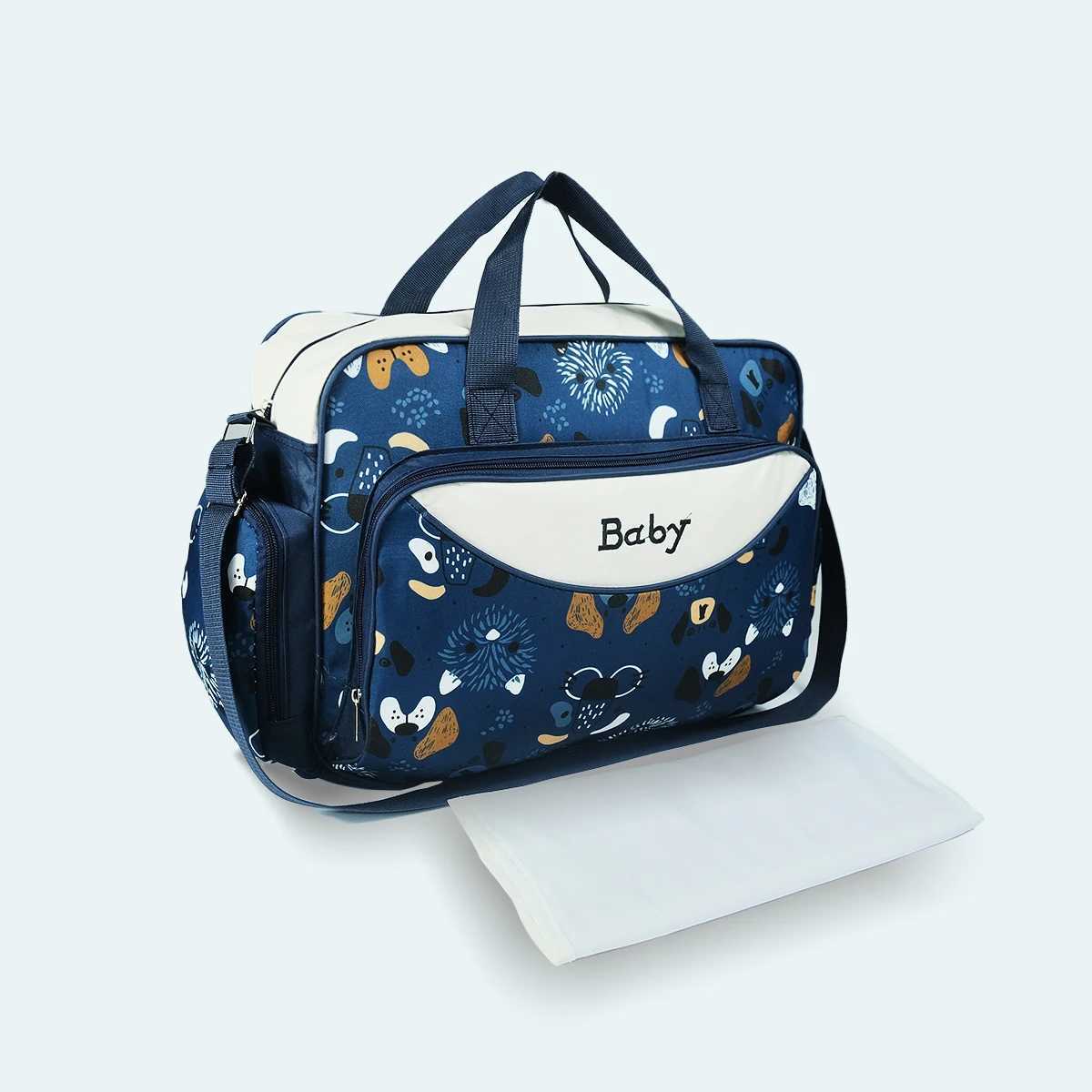 Lightweight Large capaci fashion waterproof bear One shoulder oblique span bag Mom bag portable mommy bag diaper bagXJ250117