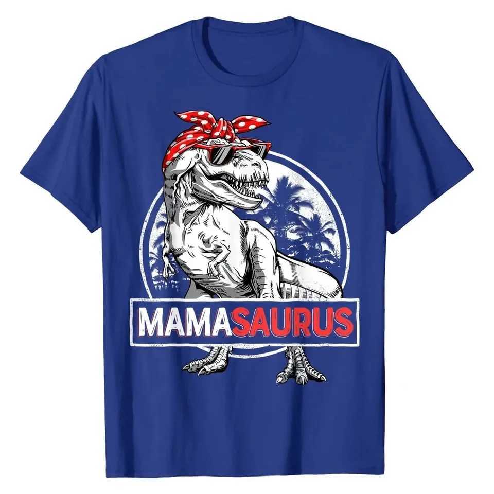 Papasaurus T shirt T rex Papa Saurus Dinosaur Men Dad Daddy Classic Cotton Boy Tops Tees Crazy Faddish T Shirts StreetwearXJ250117