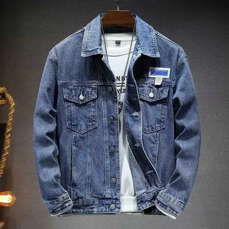 Workwear Jean Jacket Mens New Casual Denim Jacket In Spring And Autumn W250116