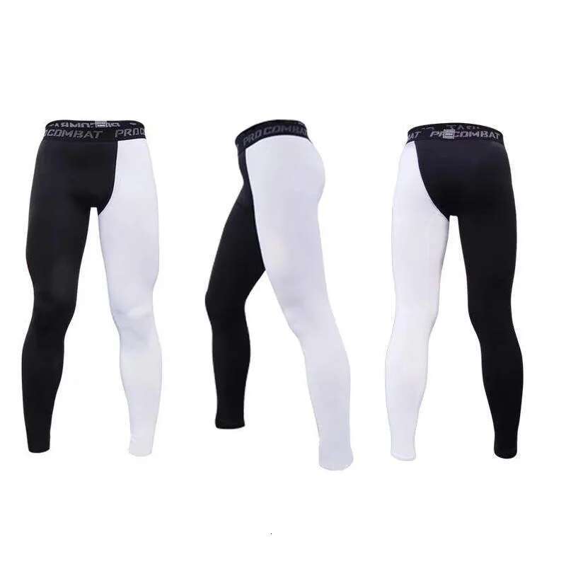 Ddmytiger China Domestic Men Running Tights GYM Student Boy Pants Male Basketball Football Soccer Fiess Workout Exercise Sport Cropped Legging Ddmytig