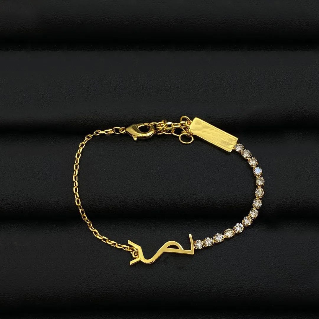 Chain gold Bracelets Designer with diamond gold bracelet luxury conference Grand scene Luxury Christmas jewelry gift 75hr5