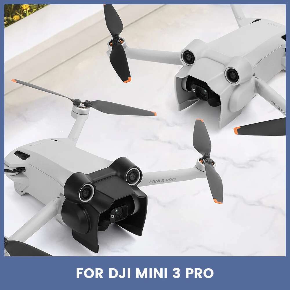Pour DJI Mini 3 Pro Lens Cap Hood Sunshade Anti-Glare Gimbal Camera Guard Protective Cover Accessoire