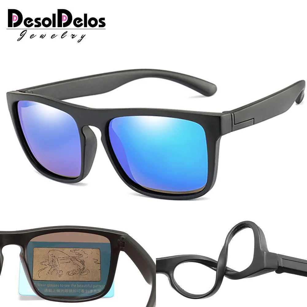 New Arrival Sunglasses Kids Girls Boys Polarized Children Sun Glasses PC UV Protection Eyeglasses Eyewear High Quality D323 T250116