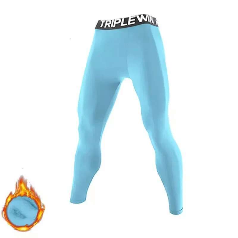 Ddmytiger China Domestic Spring Autumn Men Women Running Tights GYM Pants Exercise Basketball Football Soccer Fiess Sport Long Fleece Thermal Legging 