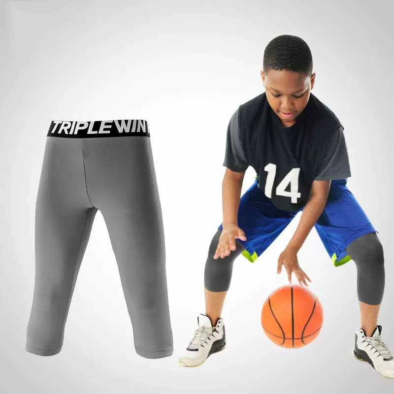 Ddmytiger China Domestic Kids Boy Girl Running Tights Pant Children Basketball Football Soccer Fiess Exercise Sport Cropped Legging Shorts J Ddmytiger