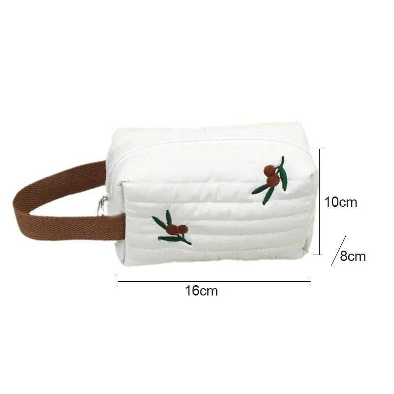 Cute Bear Portable Diaper Pods Reusable Fashion Prints Wet/Dry Cloth Wet Bag Mommy Storage Travel Bag Baby Stroller BagXJ250117
