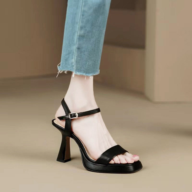 classic women sandals high heels womens pink black bone Platform indoor outdoor casual shoes slippers slides trainers