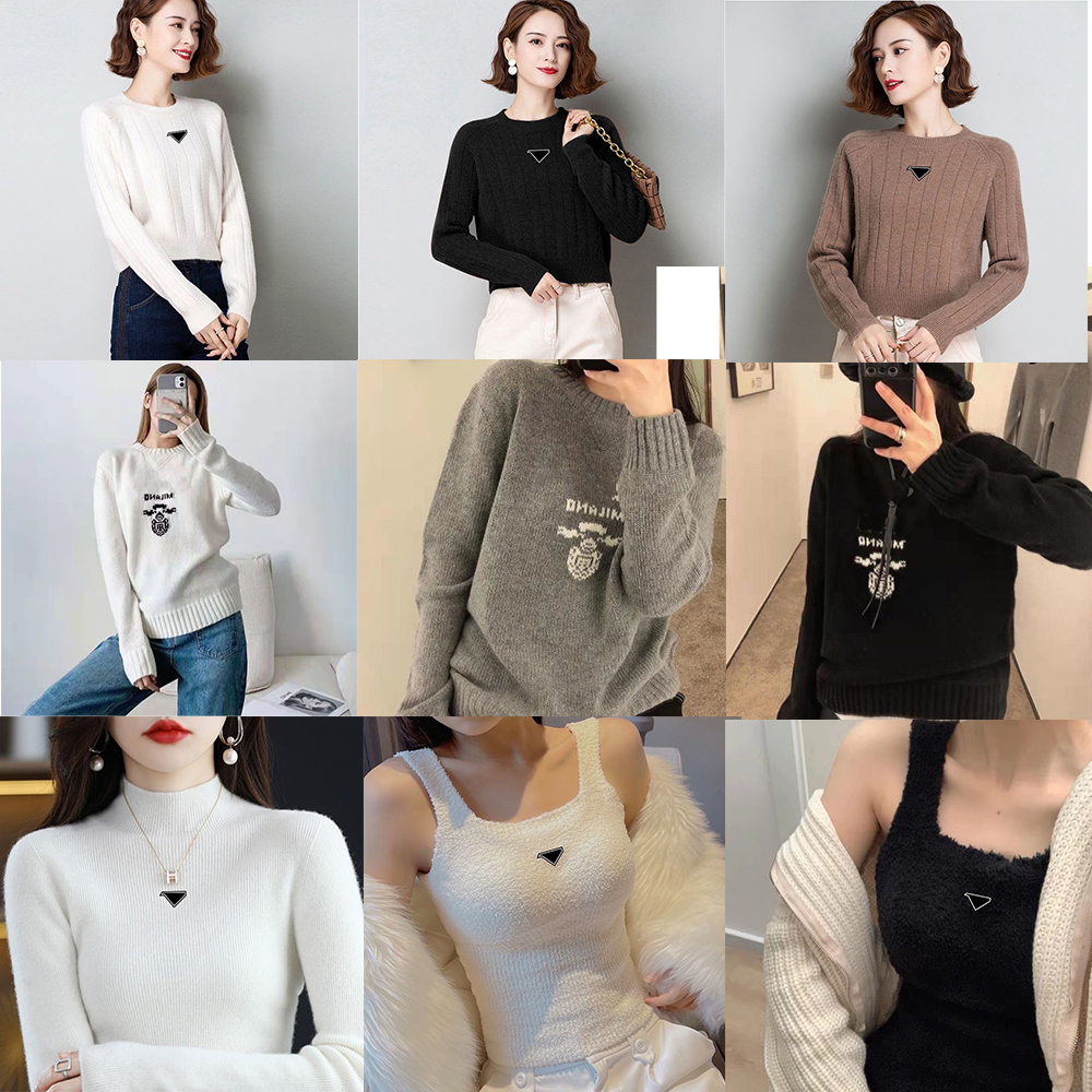 Womens Sweaters Designer Sweater Men women sweaters jumper designer tank top Embroidery Print sweater Knitted classic Knitwear Autumn winter keep warm jumpers S M L