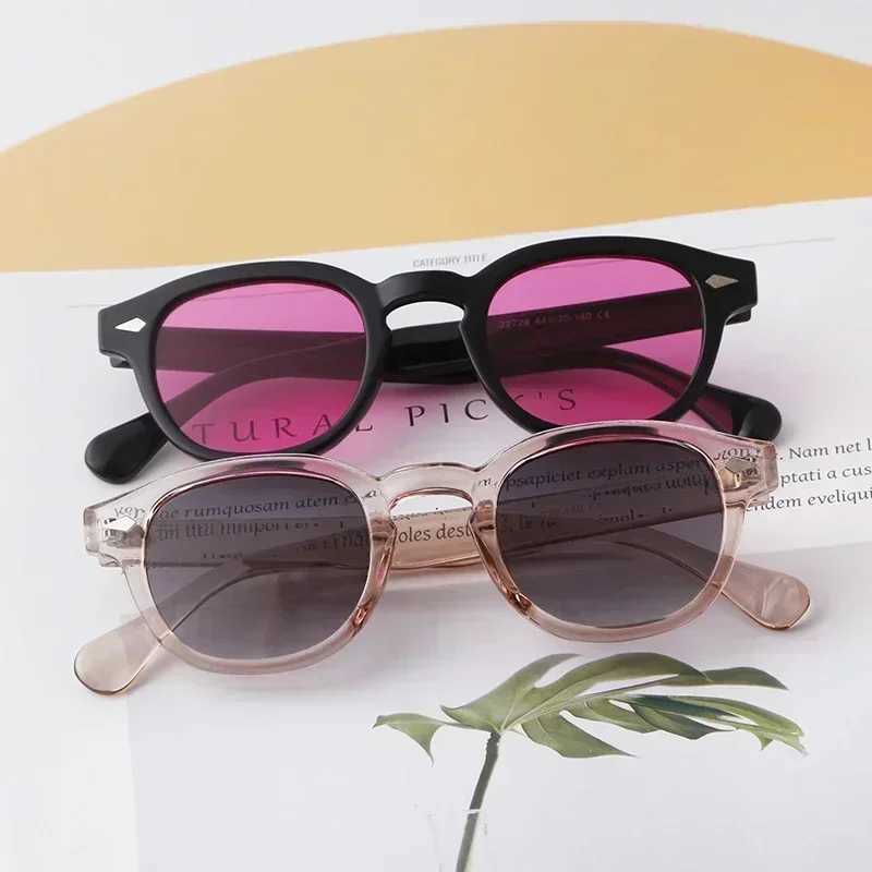 Retro Tortoiseshell Round Sunglasses for Women Unique Brand Design Vintage Eyeglasses Leopard Blue Lens Square Sun Glasses UV400 W250116