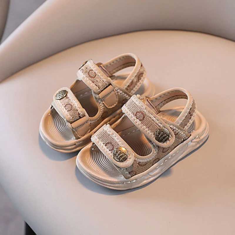 Sandals Baby Boy Shoe Sandals Soft Sole Beach Shoe Waterproof Baby Casual Shoe 2023 Baby Shoe Toddler Girl Shoe Infantil Sandals MenY2501163YNA