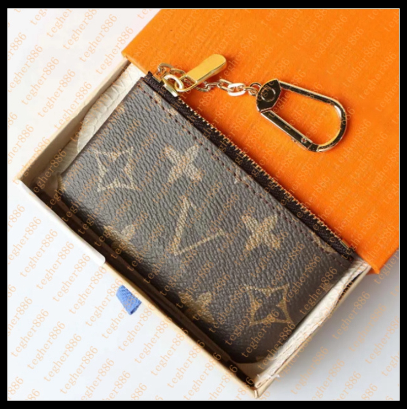 Designers Paris plaid Flower Card Holder 16 Colors High-end Mens Wallet Credit Card Holders Purse women Wallets billfold Purses With box Purse Crossbody bag