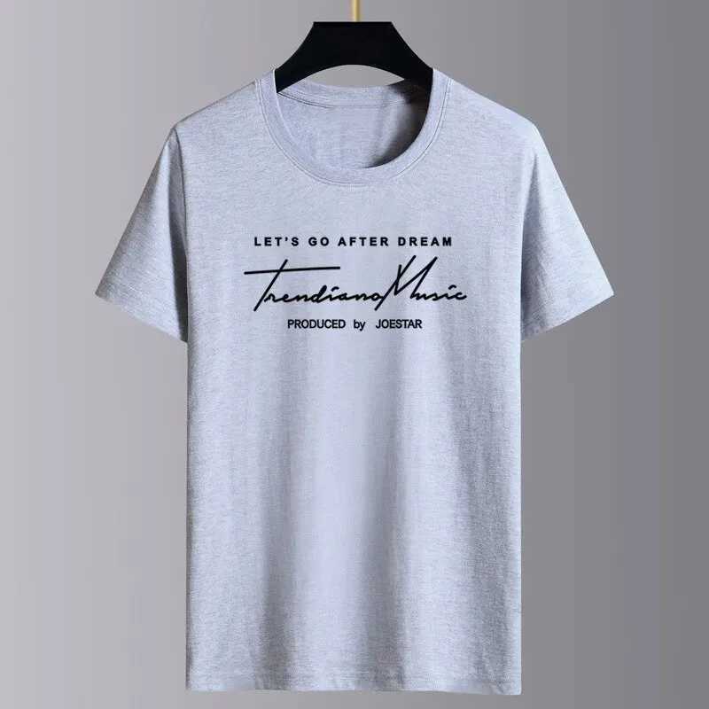 Crewneck Short Sleeve T-Shirt Mens Casual Wear Trendy Slim Fit Summer Thin Mature Outdoor Sports Breathable Versatile TopXJ250117