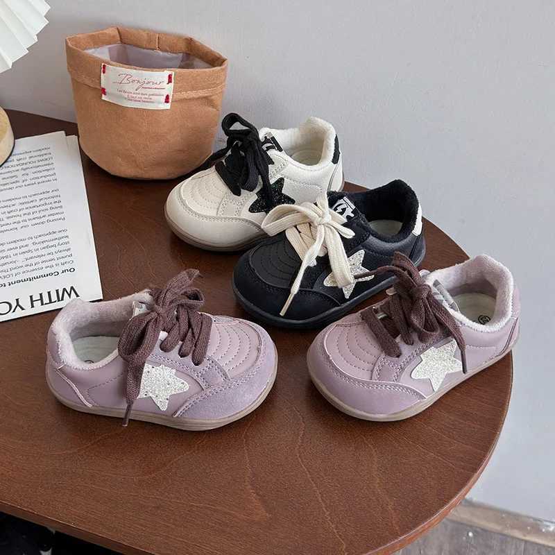 Athletic Outdoor Autumn Winter Children Sport Training Shoes Boys Girls Moral Training Fashion Running Sneakers Kids Soft Soled Casual ShoesY250116KFW