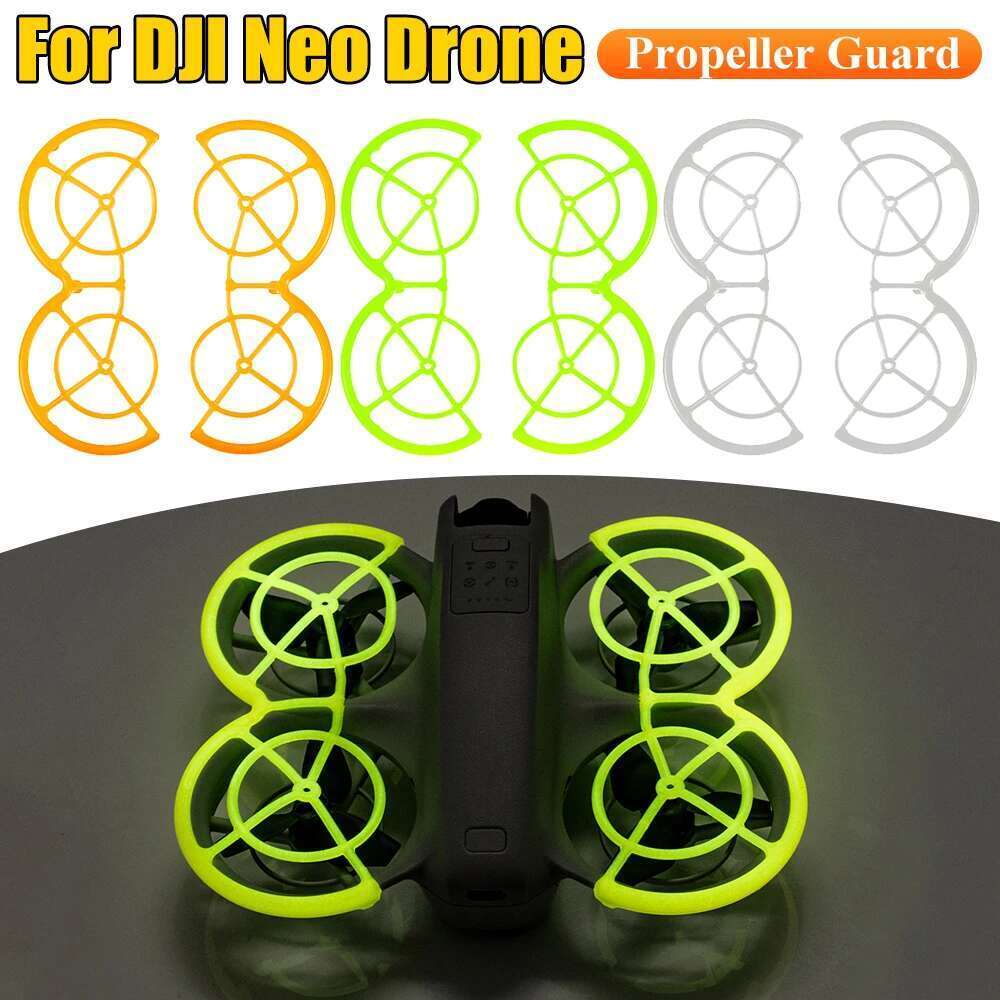 Pour DJI Neo Drone Propeller Guard Anti-Collision Protection Cage Couvre Protector Couvre de protection TPU