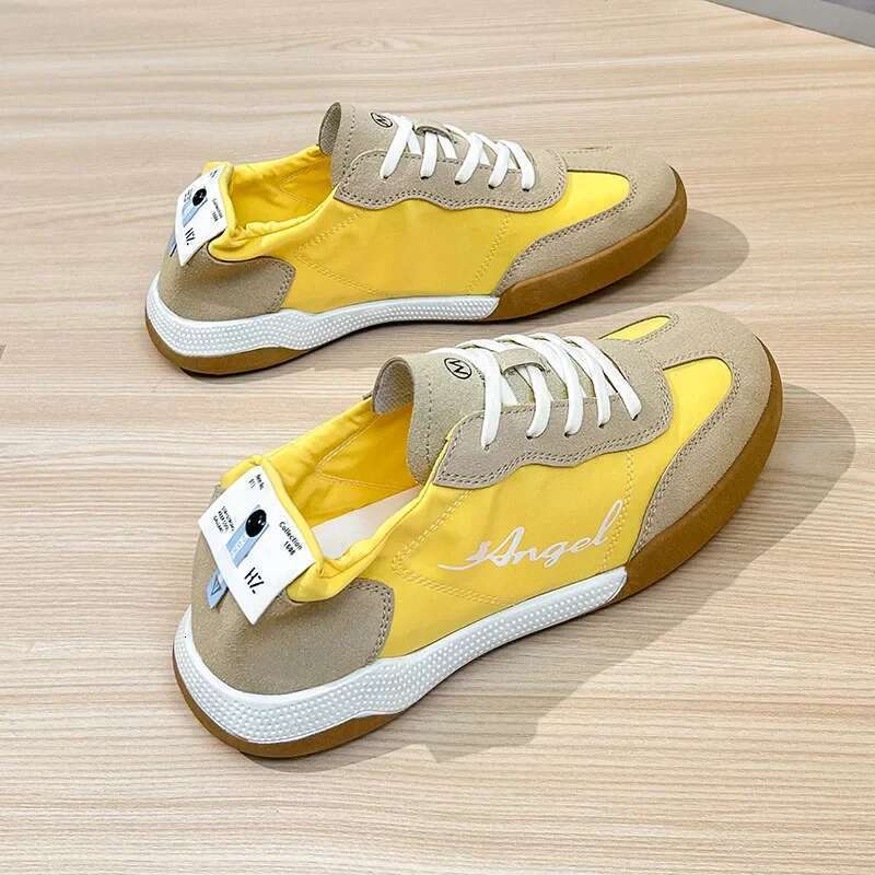 Woman Running Shoes Casual Sneakers Ladies Comfort Flats Lace-up Trainers Basketball Tennis Sports Athletic Shoe Footwear2023