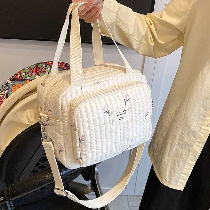 Korea Mommy Bag Baby Stroller Nappy Bag Baby Diaper Organizer Portable Tote Bags Materni Multi-function Travel Messenger BagsXJ250117