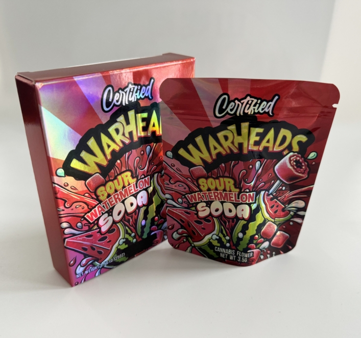 wholesale mylar in boxes 3.5 bags 2025 myler packs customizable 420 shiny packaging UV holographic bag match box
