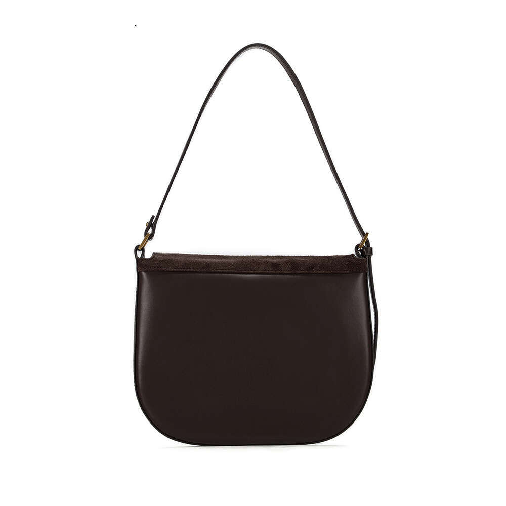 1pc JOGUJOS women's leather velvet fashionable shoulder bag, large capacity, style, polyester lining, solid color, top handle, rotating lock clos