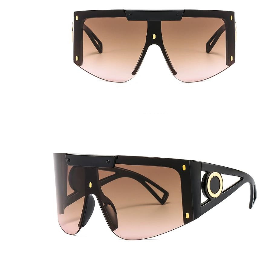 Designer Sunglasses For Women Men New Sport Moodel Sun Glasses Fashion Classic Sunglass Luxury Polarized Pilot PC Big Frame Oversized UV400 Eyewear