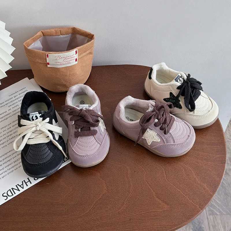 Athletic Outdoor Autumn Winter Children Sport Training Shoes Boys Girls Moral Training Fashion Running Sneakers Kids Soft Soled Casual ShoesY250116KFW