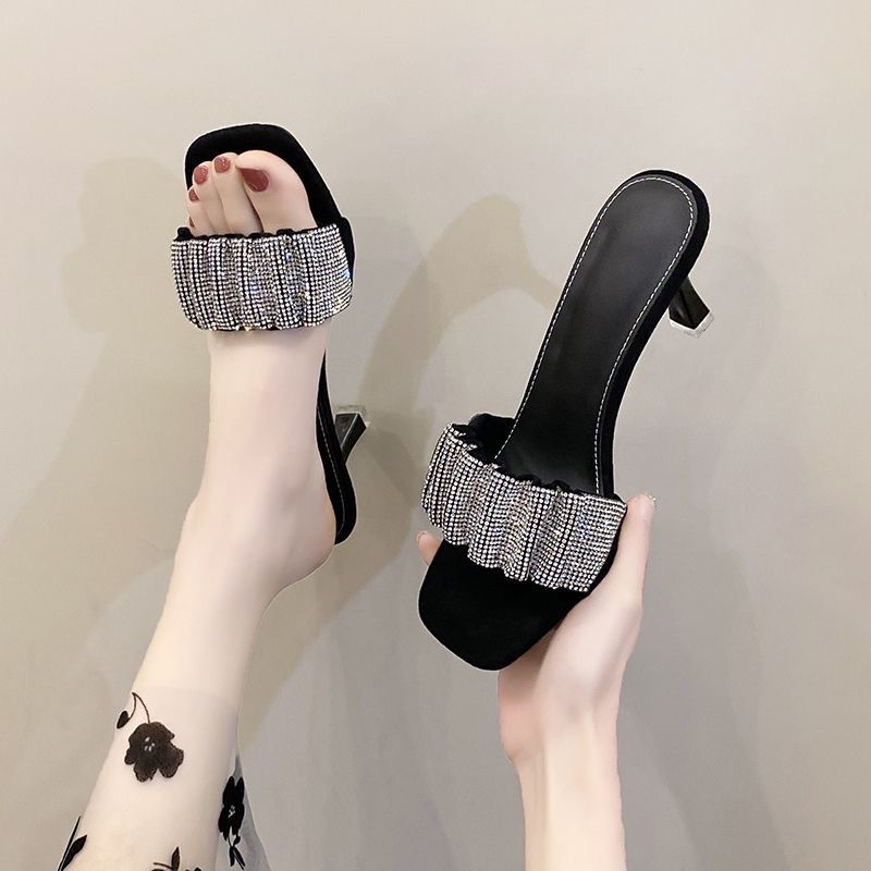 2025 new Sandals Roman Fashion Womens Shoes Clogs Wedge Open Toe Clear Heels Med Suit Female Beige All-Match Gladiator Platfo aec9