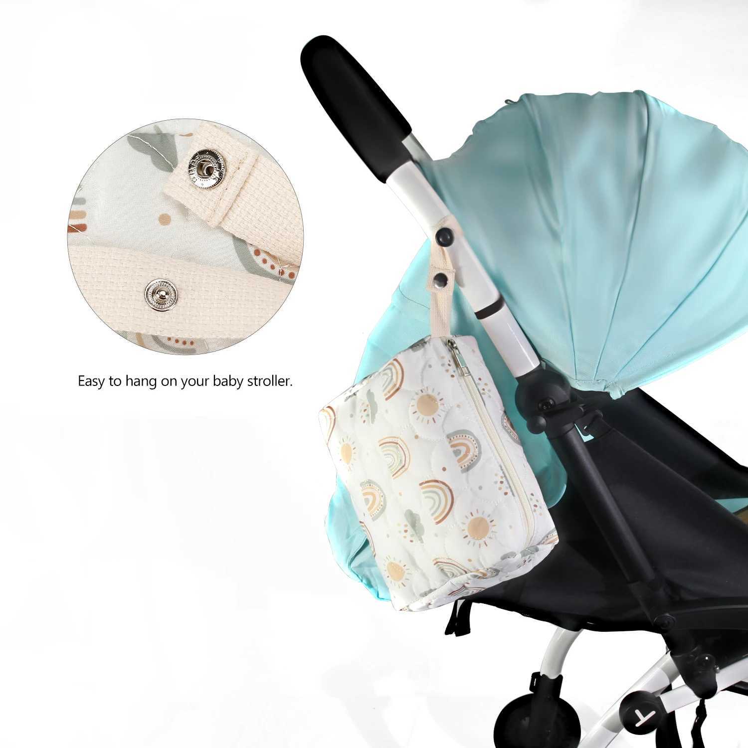 Diaper Bag Embroidery Mommy Bag Convenient Baby Bottle and Supplies Storage Bag Diaper Storage Bag Baby Storage BagXJ250117