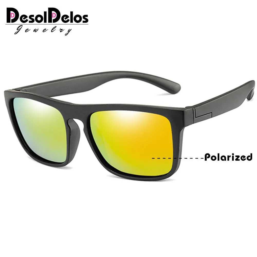 New Arrival Sunglasses Kids Girls Boys Polarized Children Sun Glasses PC UV Protection Eyeglasses Eyewear High Quality D323 T250116