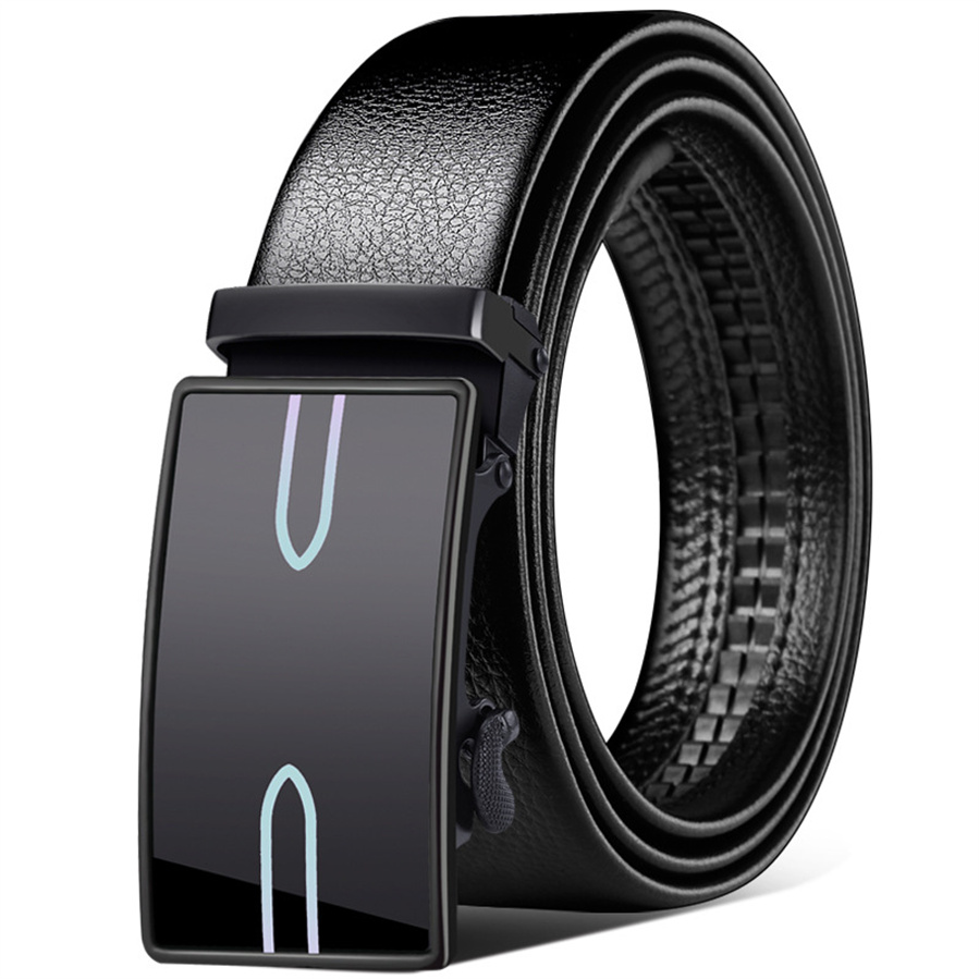 Designer men women Classic casual leather belts for man metal letter smooth buckle woman waistband fashionable belt with box W-5
