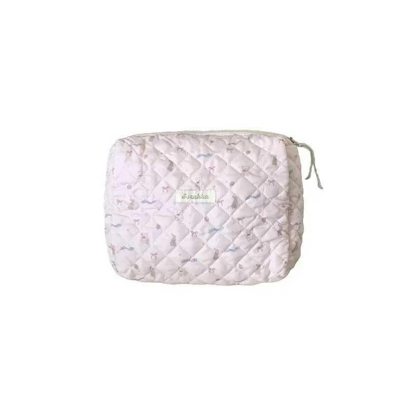 1 Piece Portable Baby Diaper Bag Lovely Animal Hand Bag for Women Multifunctional Kaii Newborn Baby Item Storage BagXJ250117