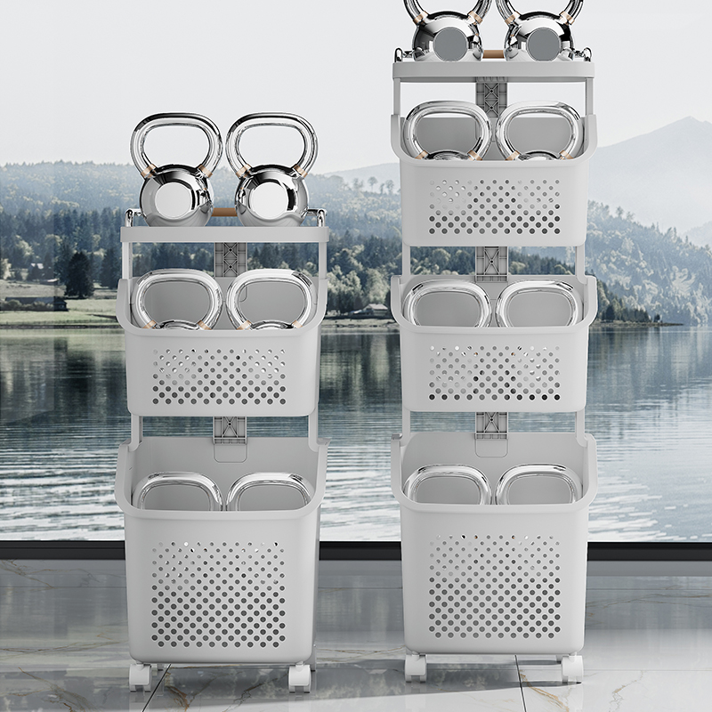 Compact Household Cleaning Bin with Integrated Holder - Enhanced Storage Efficiency for Washing Essentials