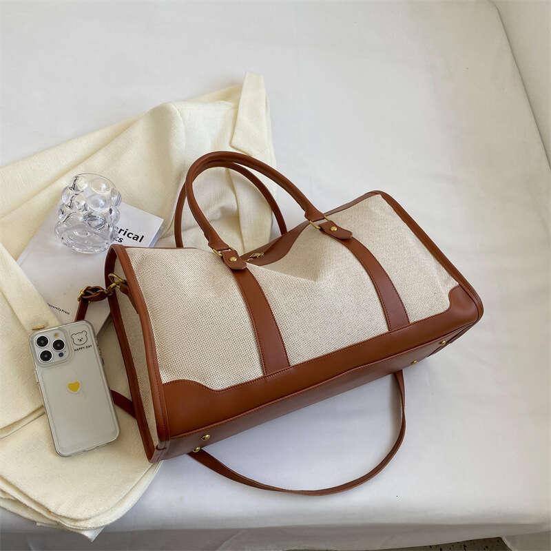 Women Tote Bag Casual Canvas PU Large Capacity Women Handbags Designer Shoulder Crossbody Bags Luxury Big Shopper Business Fitness Travel Work Bag